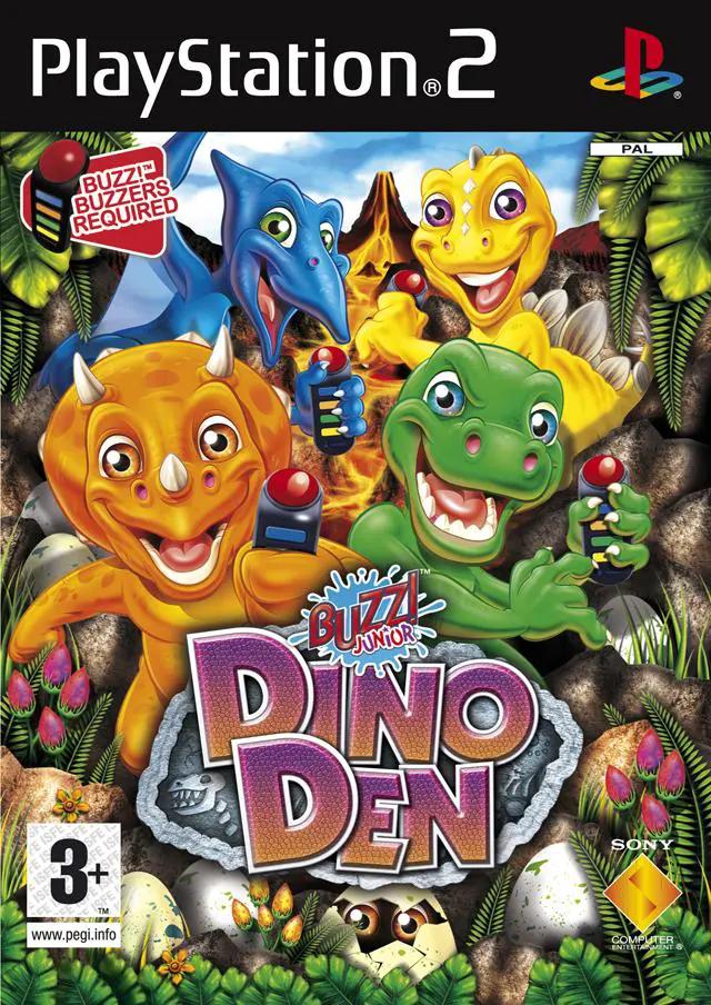 Game | Sony PlayStation PS2 | Buzz! Junior: Dino Den Physical Video Games Game Sony