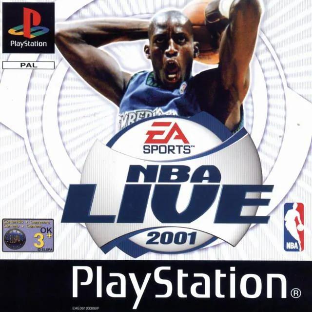 Game | Sony PlayStation PS1 | NBA Live 2001 Physical Video Games Game Sony