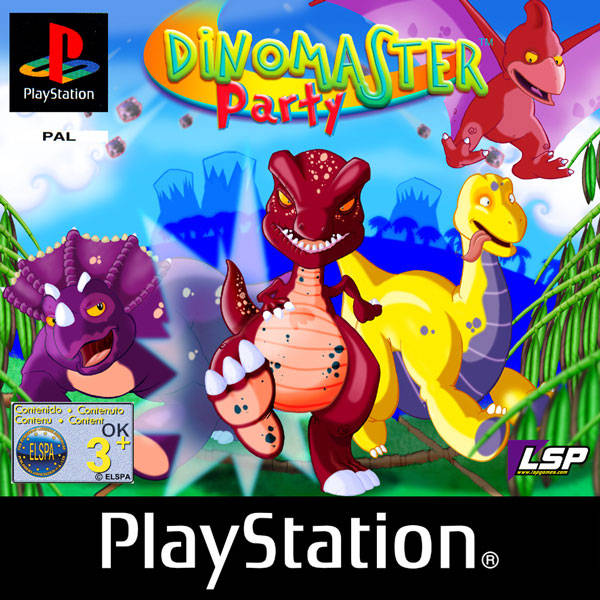 Game | Sony PlayStation PS1 | Dinomaster Party