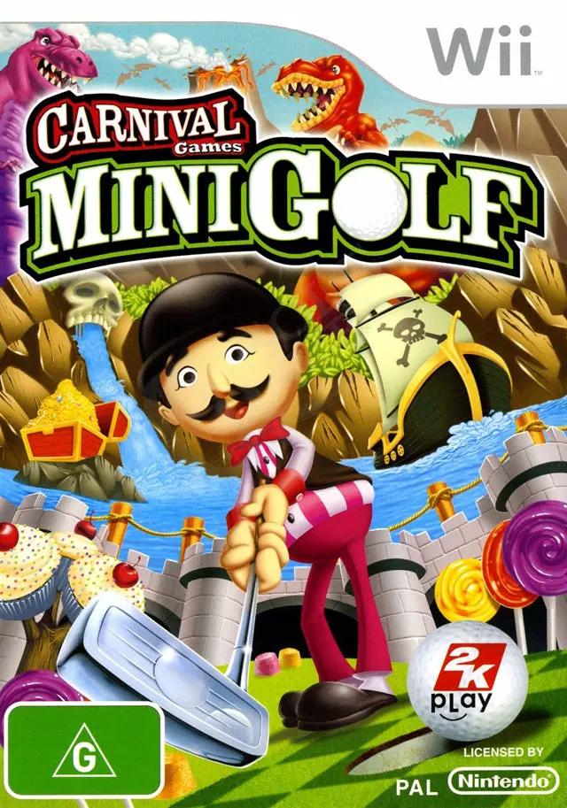 Game | Nintendo Wii | Carnival Games: Mini Golf Physical Video Games Game Nintendo