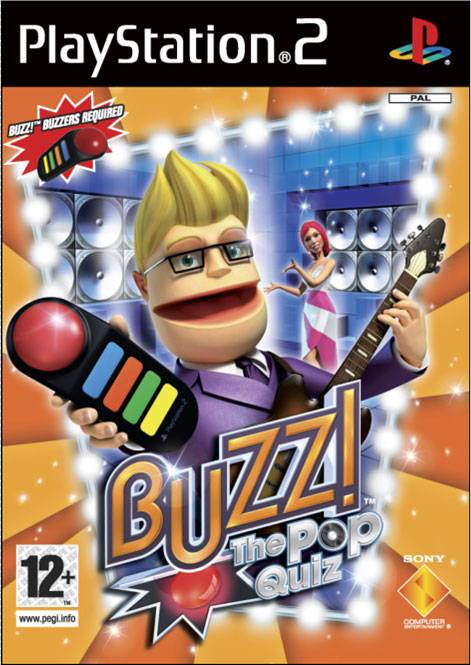 Game | Sony PlayStation PS2 | Buzz The Pop Quiz