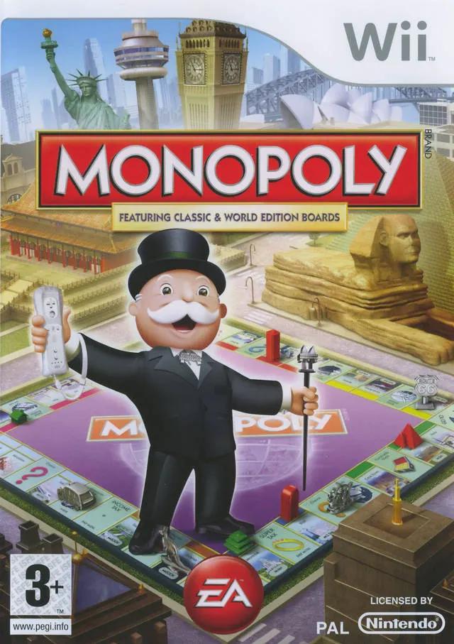 Game | Nintendo Wii | Monopoly Physical Video Games Game Nintendo