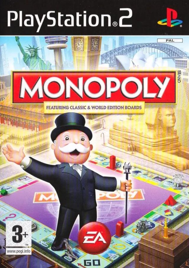Game | Sony PlayStation PS2 | Monopoly Featuring Classic World Editions Physical Video Games Game Sony