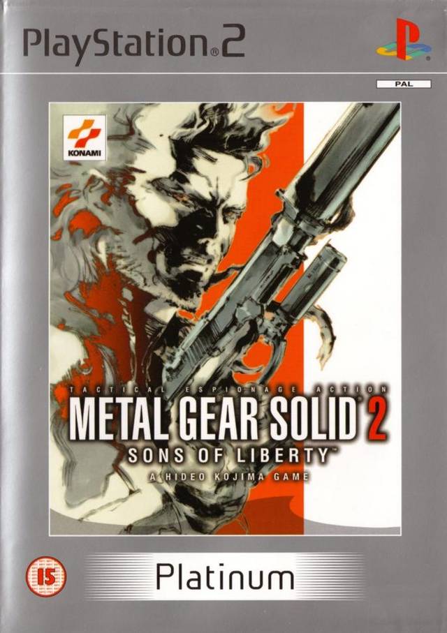 Game | Sony PlayStation PS2 | Metal Gear Solid 2: Sons of Liberty (Platinum)