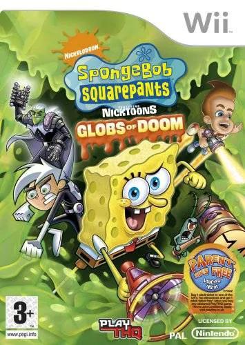 Game | Nintendo Wii | SpongeBob SquarePants Featuring Nicktoons: Globs Of Doom Physical Video Games Game Nintendo