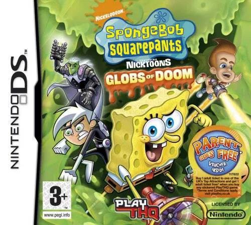 Game | Nintendo DS | SpongeBob SquarePants Featuring Nicktoons Globs Of Doom Physical Video Games Game Nintendo