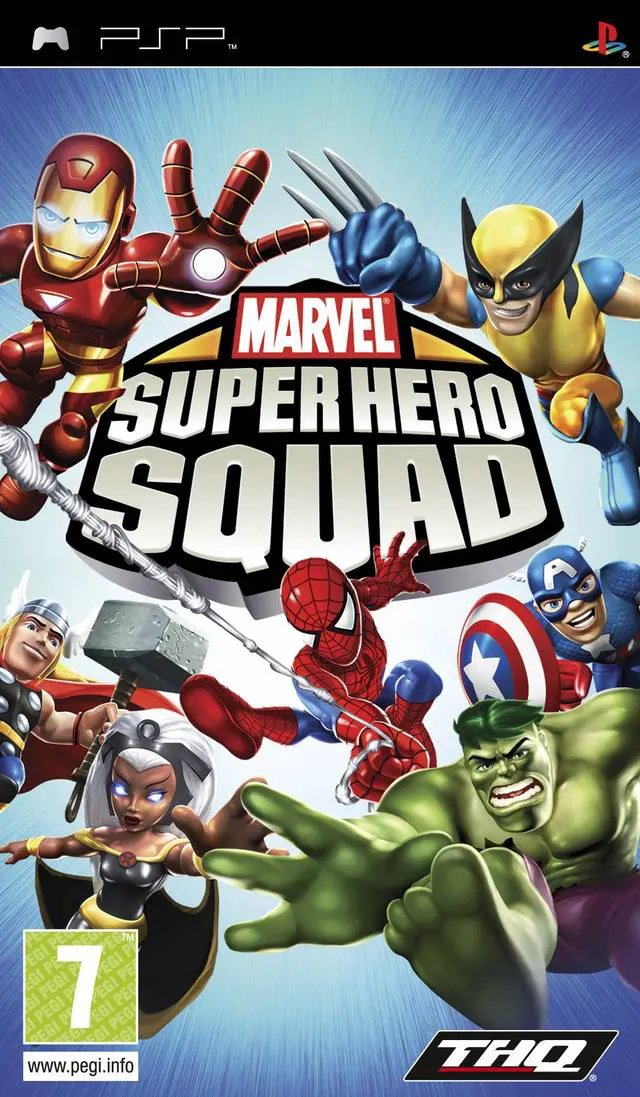 Game | Sony PSP | Marvel Super Hero Squad Physical Video Games Game Sony