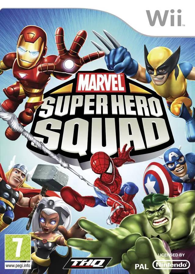 Game | Nintendo Wii | Marvel Super Hero Squad Physical Video Games Game Nintendo