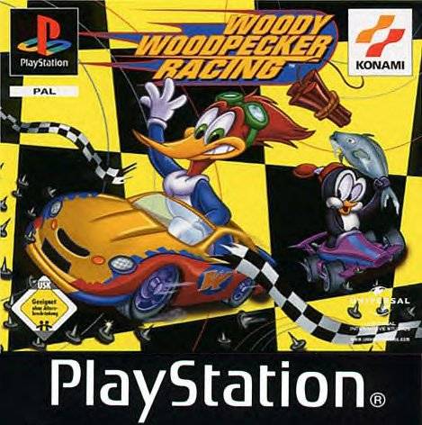 Game | Sony PlayStation PS1 | Woody Woodpecker Racing