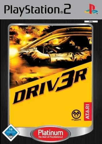 Game | Sony PlayStation PS2 | Driver 3 (Platinum) Physical Video Games Game Sony