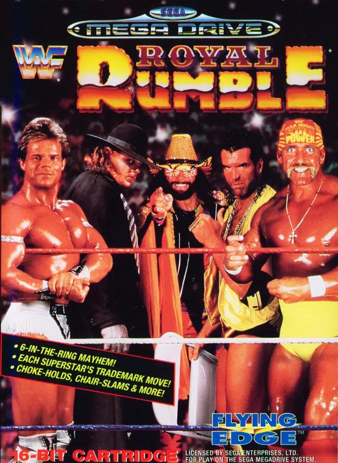 Game | Sega Mega Drive | WWF Royal Rumble Physical Video Games Game Sega