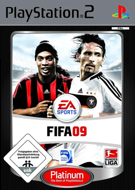 Game | Sony PlayStation PS2 | FIFA 09 (Platinum) Physical Video Games Game Sony