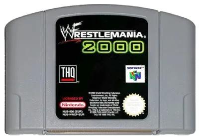 Game | Nintendo N64 | WWF Wrestlemania 2000 Physical Video Games Game Nintendo