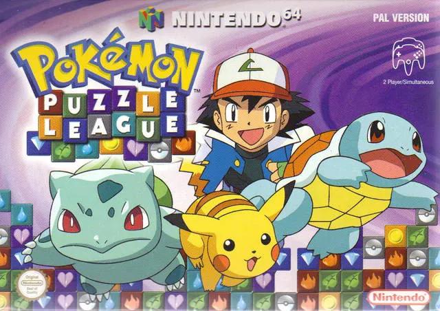 Game | Nintendo N64 | Pokemon Puzzle League Physical Video Games Game Nintendo