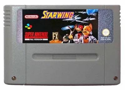 Game | Super Nintendo SNES | Starwing Physical Video Games Game Nintendo