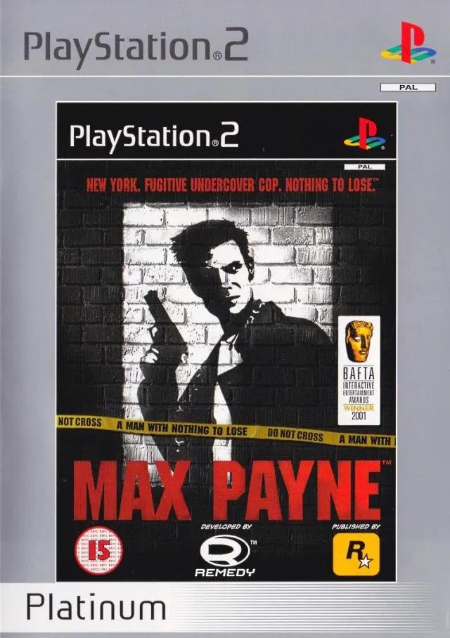 Game | Sony PlayStation PS2 | Max Payne (Platinum) Physical Video Games Game Sony