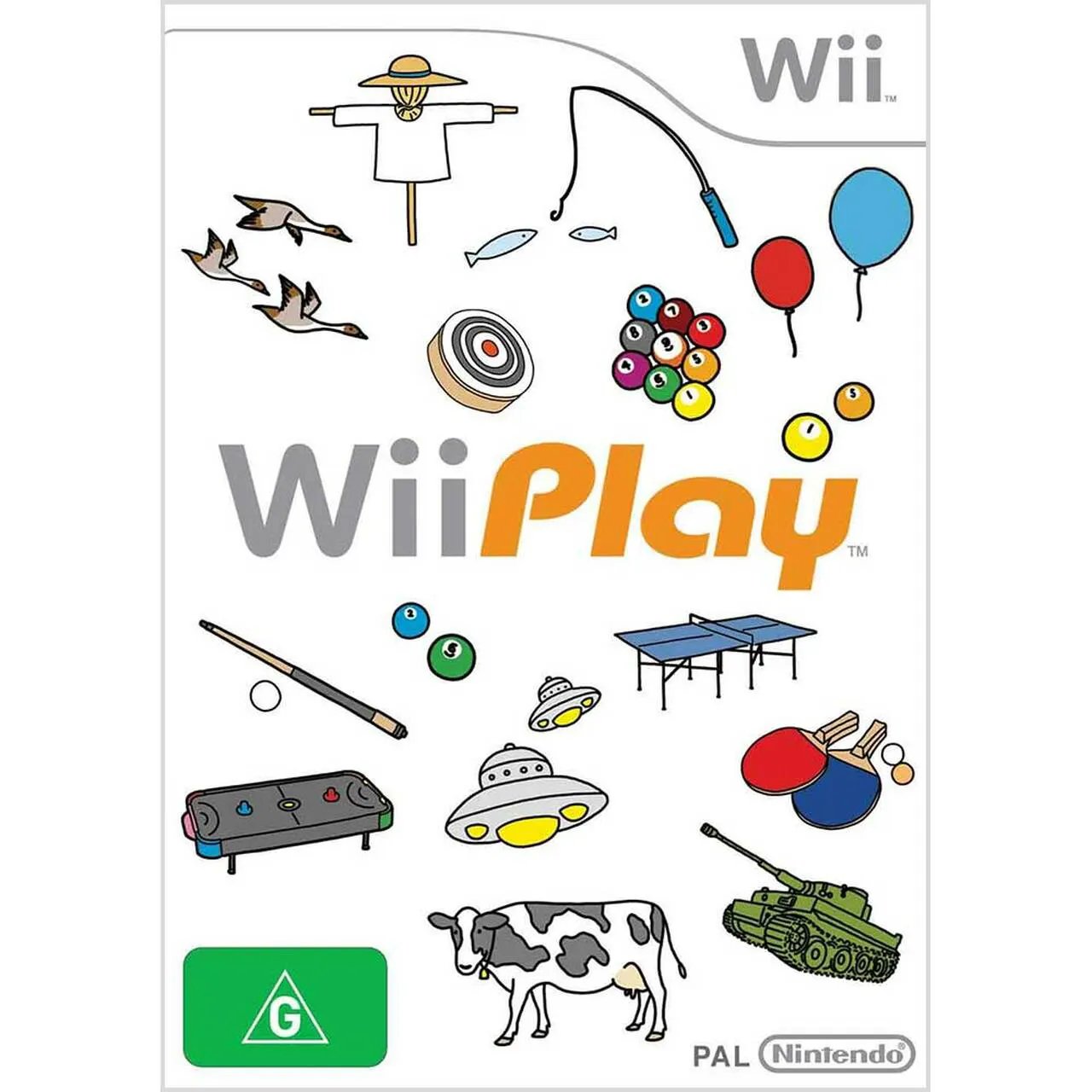 Game | Nintendo Wii | Wii Play Physical Video Games Game Nintendo
