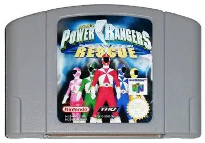Game | Nintendo N64 | Power Rangers Lightspeed Rescue Physical Video Games Game Nintendo
