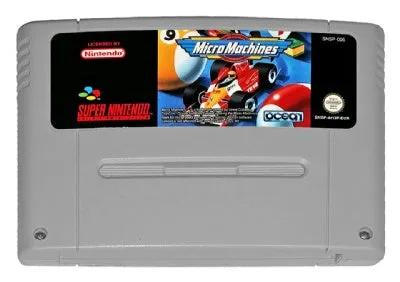 Game | Super Nintendo SNES | Micro Machines Physical Video Games Game Nintendo