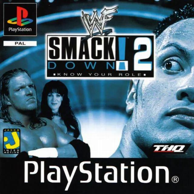 Game | Sony PlayStation PS1 | WWF Smackdown 2 Know Your Role Physical Video Games Game Sony