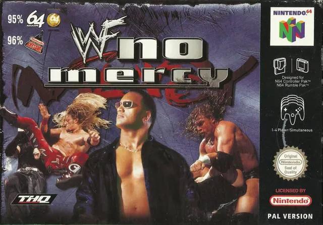 Game | Nintendo N64 | WWF No Mercy Physical Video Games Game Nintendo