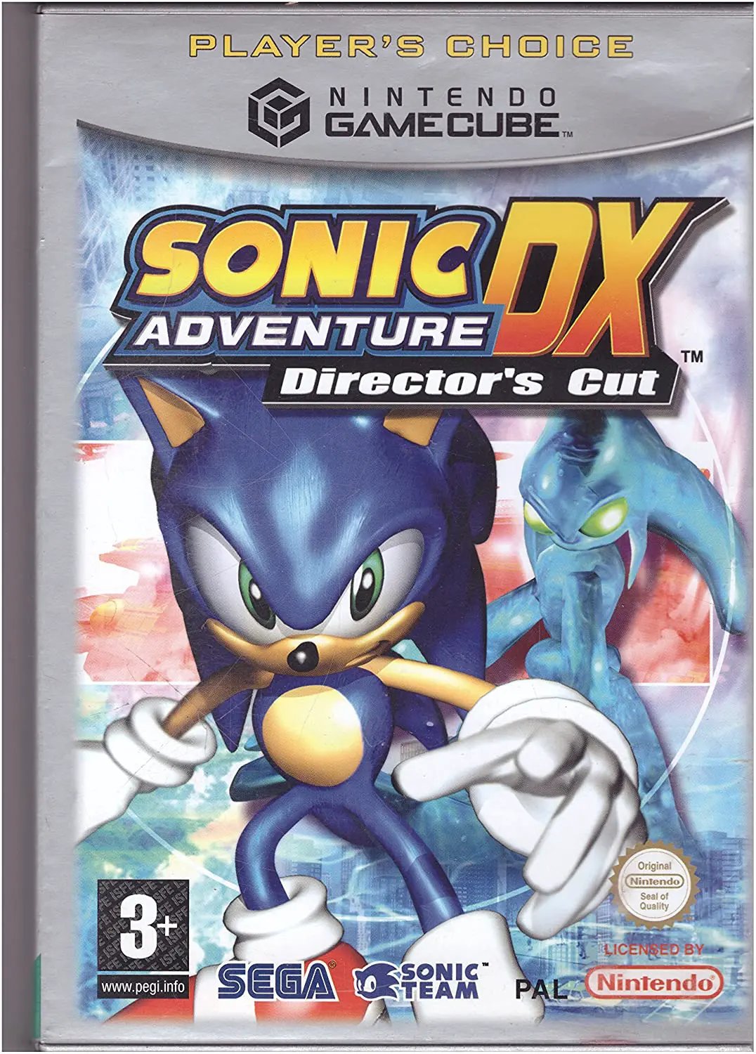 Game | Nintendo GameCube | Sonic Adventure DX (Player's Choice) Physical Video Games Game Nintendo