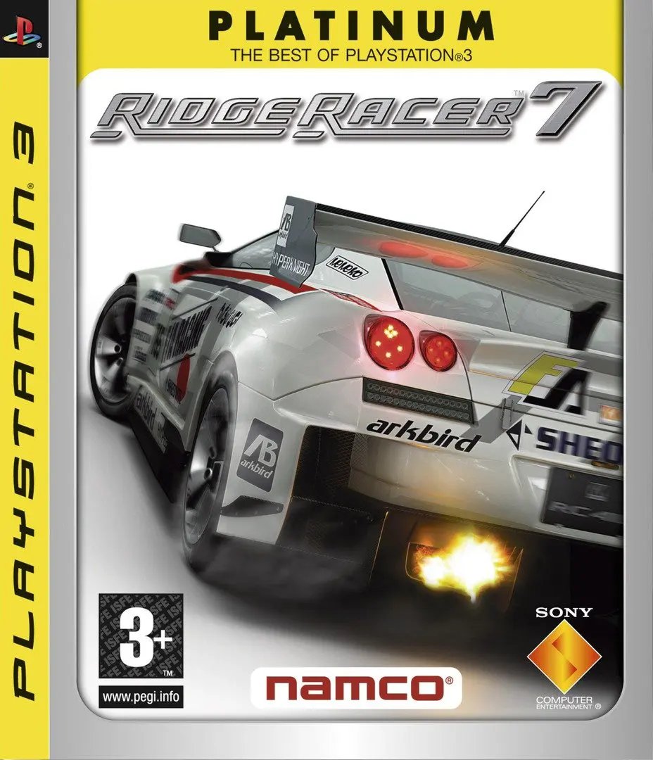 Game | Sony PlayStation PS3 | Ridge Racer 7 (Platinum) Physical Video Games Game Sony