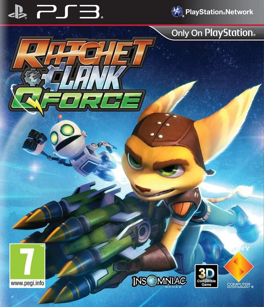 Game | Sony PlayStation PS3 | Ratchet And Clank: Q-Force Physical Video Games Game Sony