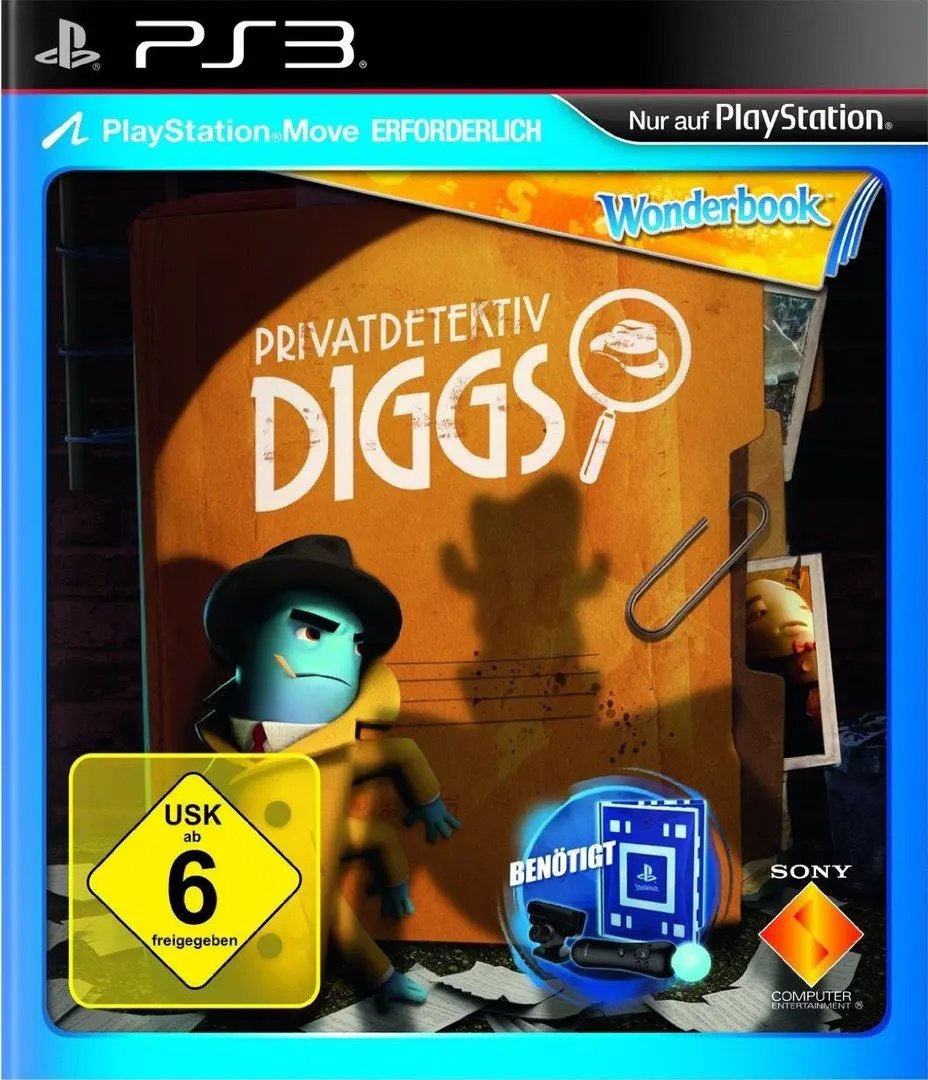 Game | Sony PlayStation PS3 | Wonderbook: Diggs Nightcrawler Physical Video Games Game Sony