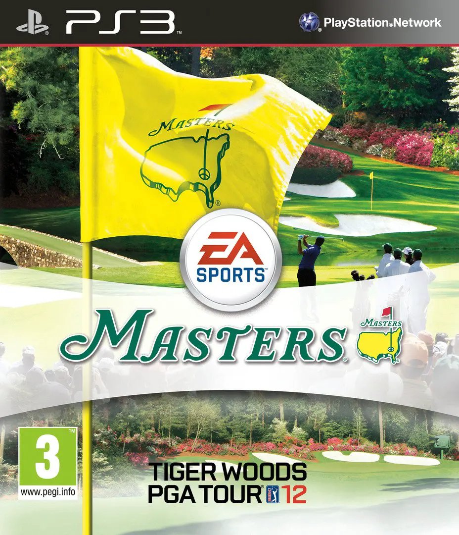 Game | Sony PlayStation PS3 | Tiger Woods PGA Tour 12: The Masters Physical Video Games Game Sony