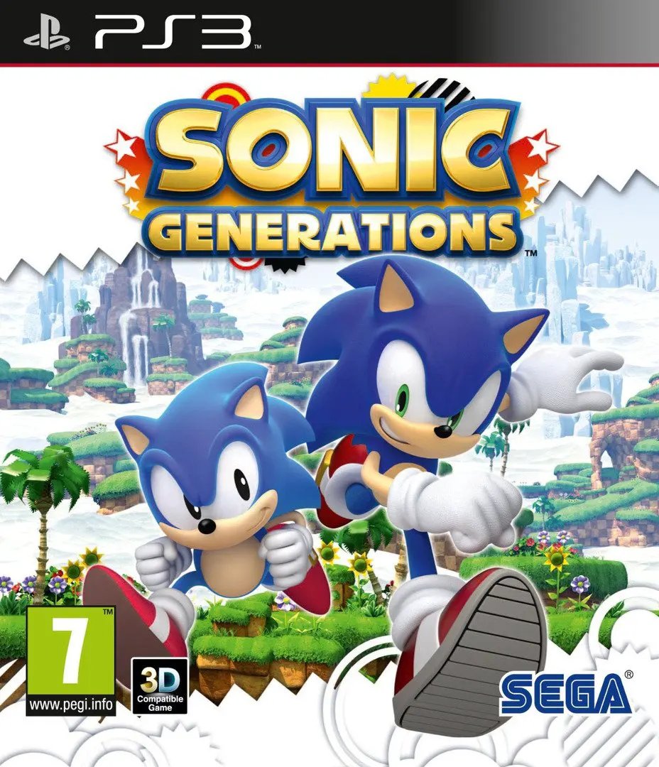 Game | Sony PlayStation PS3 | Sonic Generations Physical Video Games Game Sony