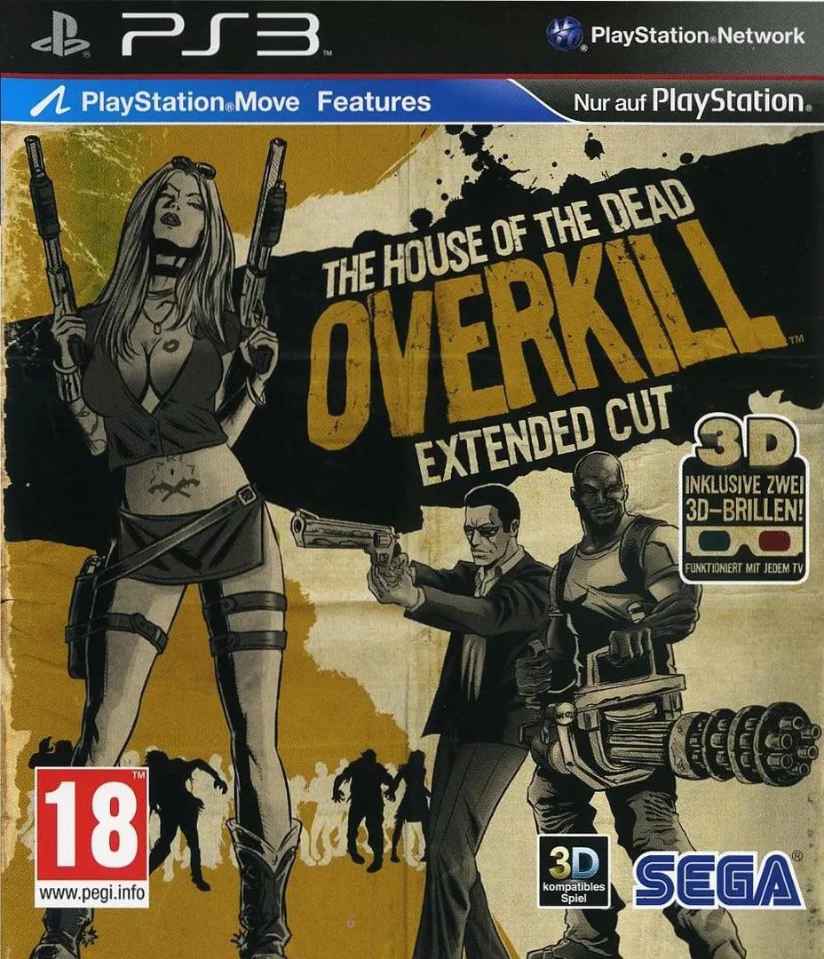 Game | Sony PlayStation PS3 | The House Of The Dead Overkill Physical Video Games Game Sony