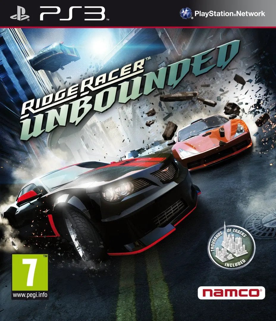 Game | Sony PlayStation PS3 | Ridge Racer Unbounded Physical Video Games Game Sony