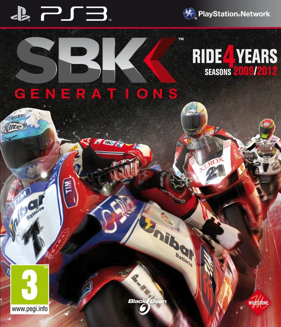 Game | Sony PlayStation PS3 | SBK Generations Physical Video Games Game Sony