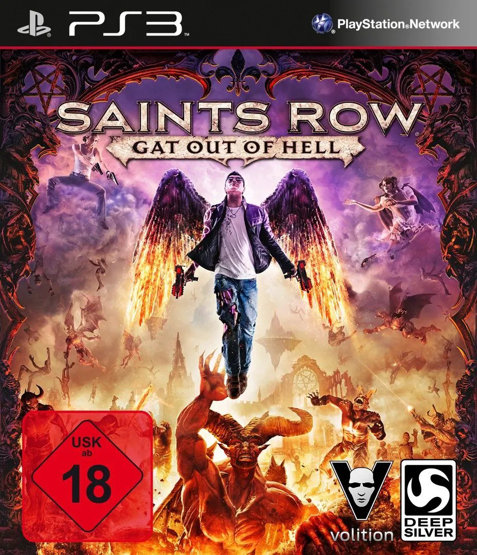 Game | Sony PlayStation PS3 | Saints Row: Gat Out Of Hell Physical Video Games Game Sony
