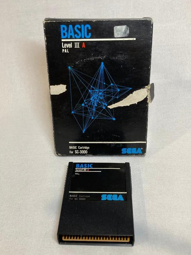 Game | Sega SC-3000 | BASIC Level III A Physical Video Games Game Sega