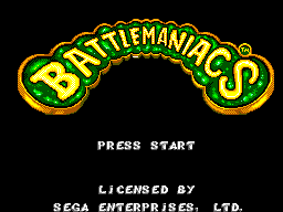 Game | Sega Master System | Battlemaniacs