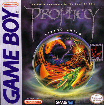 Game | Nintendo Game Boy GB | Prophecy:The Viking Child