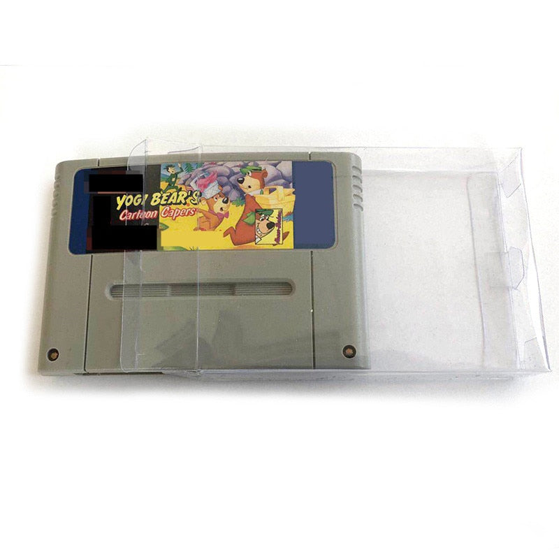 Accessory | Nintendo SNES | Clear Box Cart Protector