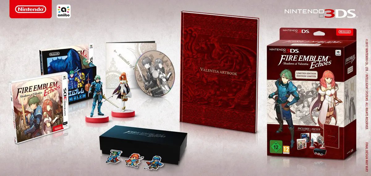 Game | Nintendo 3DS | Fire Emblem Echoes: Shadows Of Valentia (Limited Edition) Physical Video Games Game Nintendo
