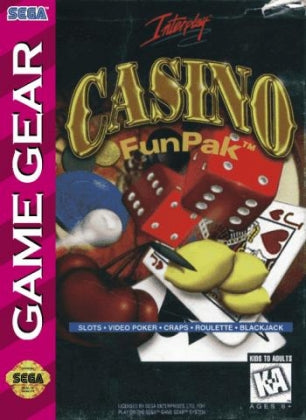 Game | Sega Game Gear | Casino Fun Pak