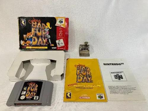 Game | Nintendo N64 | Conker's Bad Fur Day Physical Video Games Game Nintendo