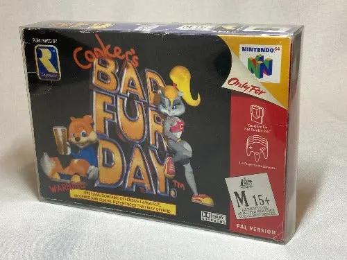 Game | Nintendo N64 | Conker's Bad Fur Day Physical Video Games Game Nintendo