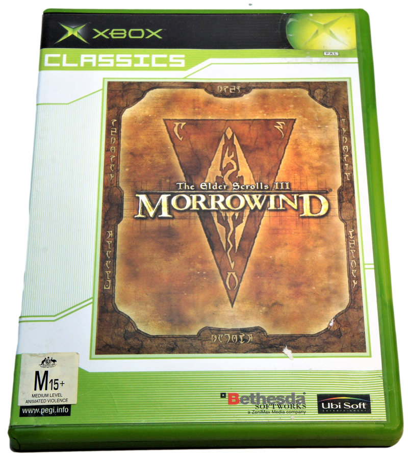 Game | Xbox | Elder Scrolls III Morrowind (Classics) Physical Video Games Game Microsoft