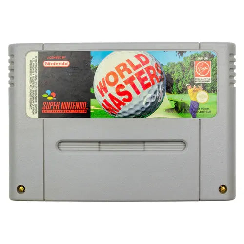 Game | Super Nintendo SNES | World Masters Golf Physical Video Games Game Nintendo