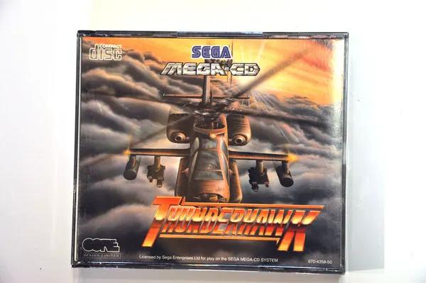 Game | Sega Mega CD | Thunderhawk Physical Video Games Game Sega