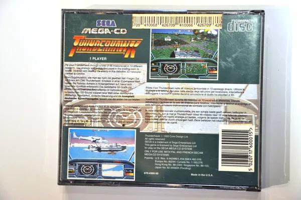 Game | Sega Mega CD | Thunderhawk Physical Video Games Game Sega