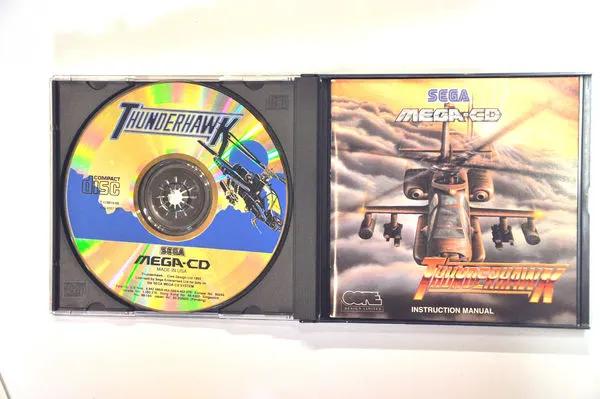 Game | Sega Mega CD | Thunderhawk Physical Video Games Game Sega