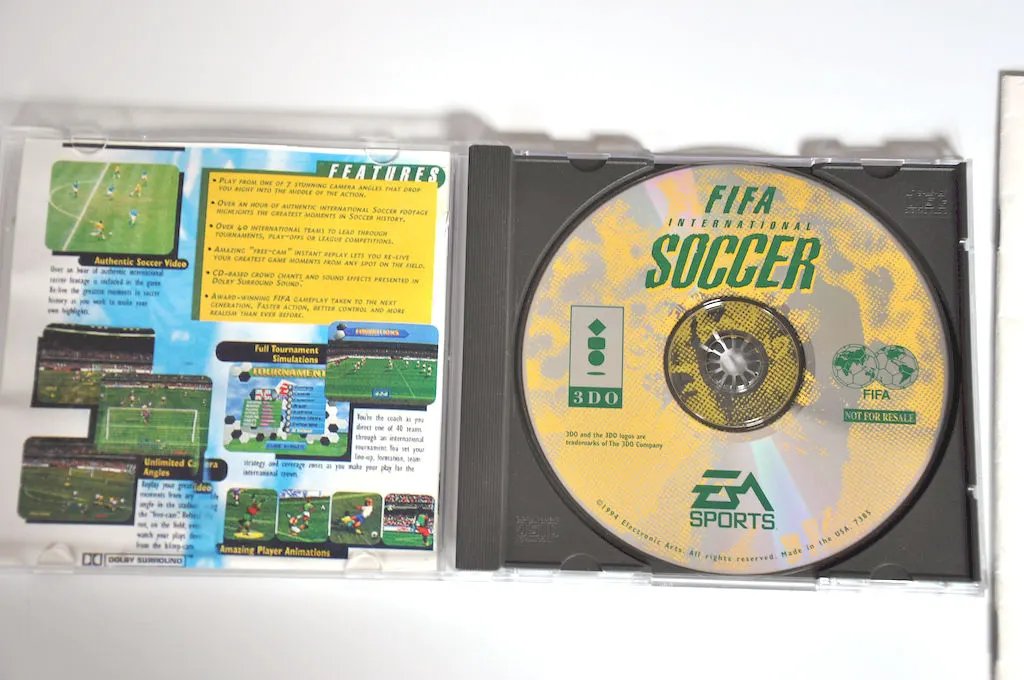 Game | 3DO | FIFA International Soccer Physical Video Games Game Panasonic