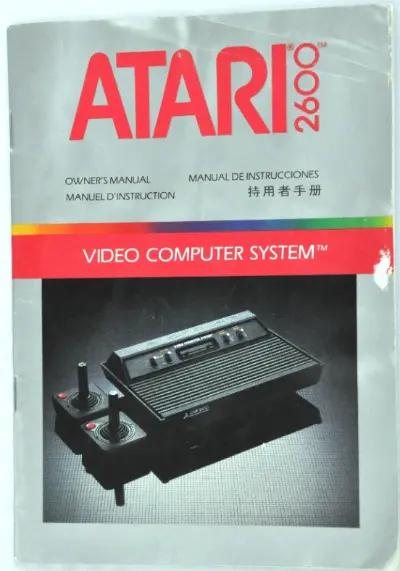 Manual | Atari | Replacement Instruction Manuals Book Manual RetroSales.com.au